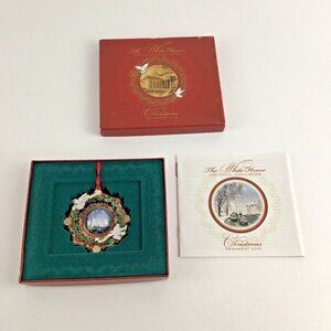 White House Historical Association Christmas Ornament 2013 Woodrow Wilson New